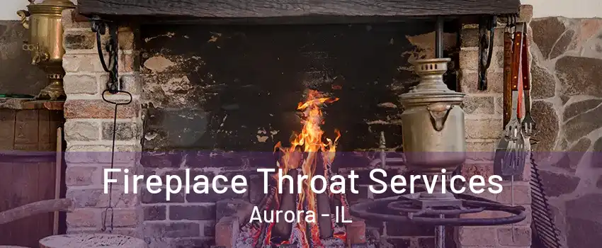 Fireplace Throat Services Aurora - IL